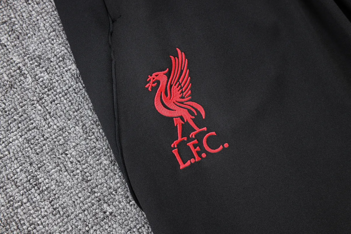 25-26 Liverpool Khaki Training Player Version Kits Football Tracksuits 3