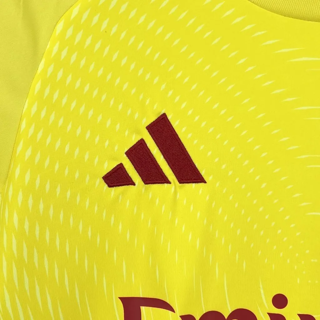25-26 Arsenal Yellow Goalkeeper Shirt Football Uniform AAAAJersey Yupoo 3