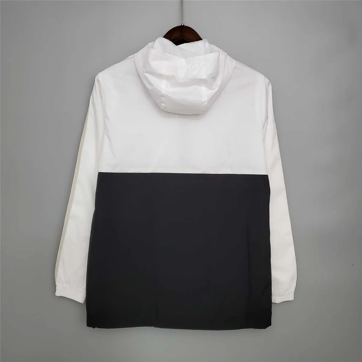 20-21 Ajax Black &amp; White Windbreaker 3