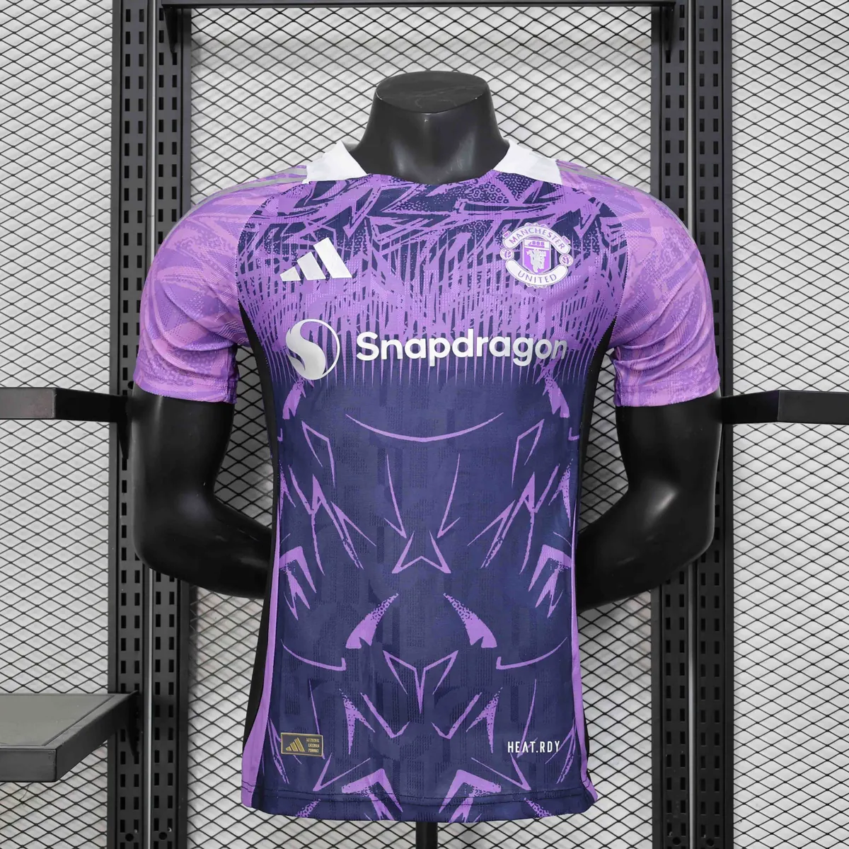 24-25 Manchester United Violet Mirage Special Edition Player Version Shirt AAAAJersey Supplier 3