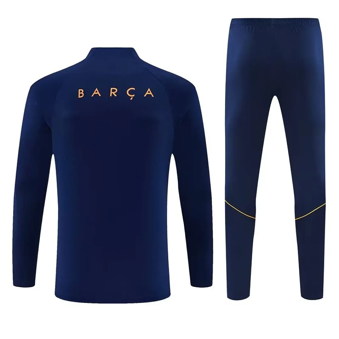 26-27 Barcelona Mens Kit Football Training Long Sleeve Suit Yupoo 3 1