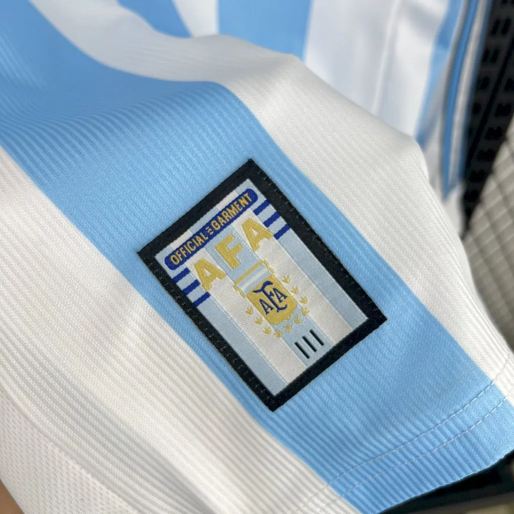 1998 Argentina Home Long Sleeve Retro Kit Vintage Shirt AAAAJersey Supplier Yupoo 2