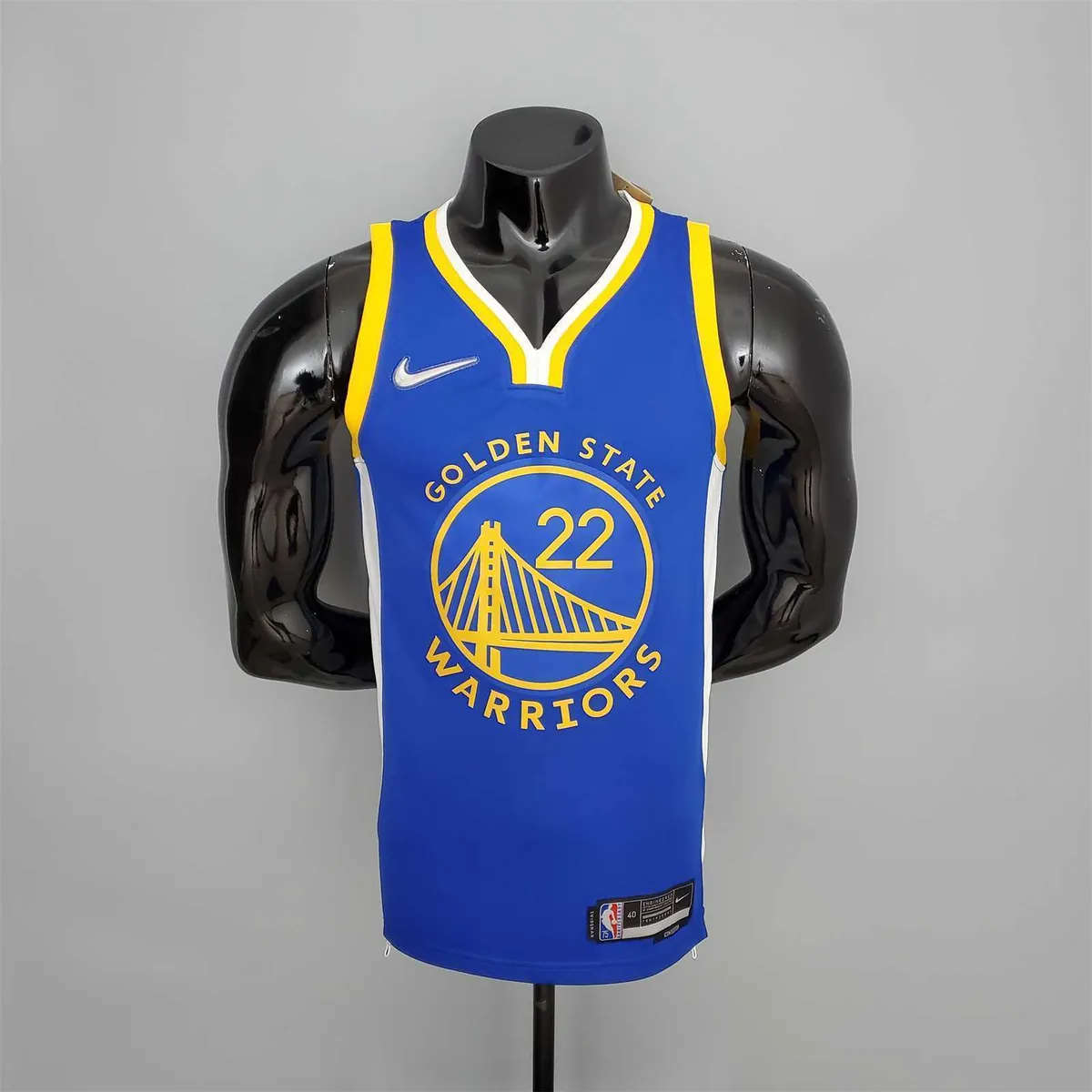 75th Anniversary WIGGINS#22 Warriors Blue 9