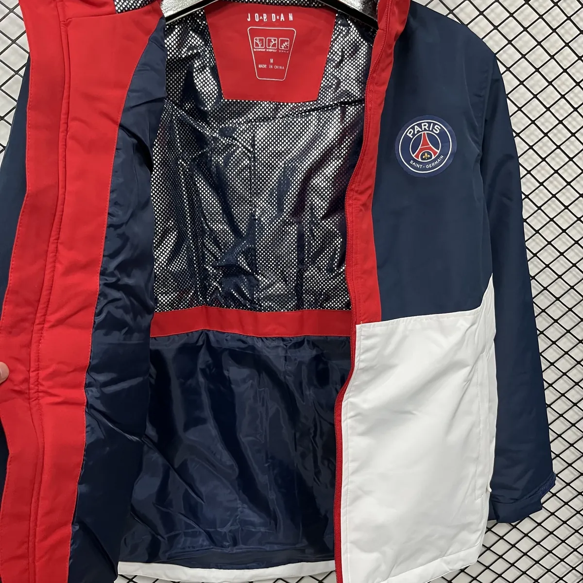 25-26 PSG Black hardshell jacket AAAAJersey Supply Yupoo 2