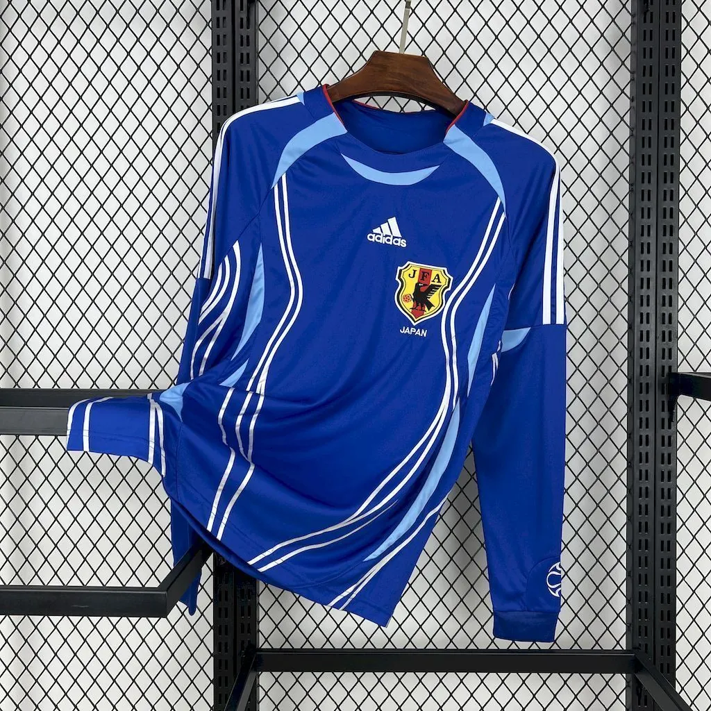 2006 Japan Home Retro Kit Long Sleeve Vintage Shirt AAAAJersey Supplier Yupoo 5