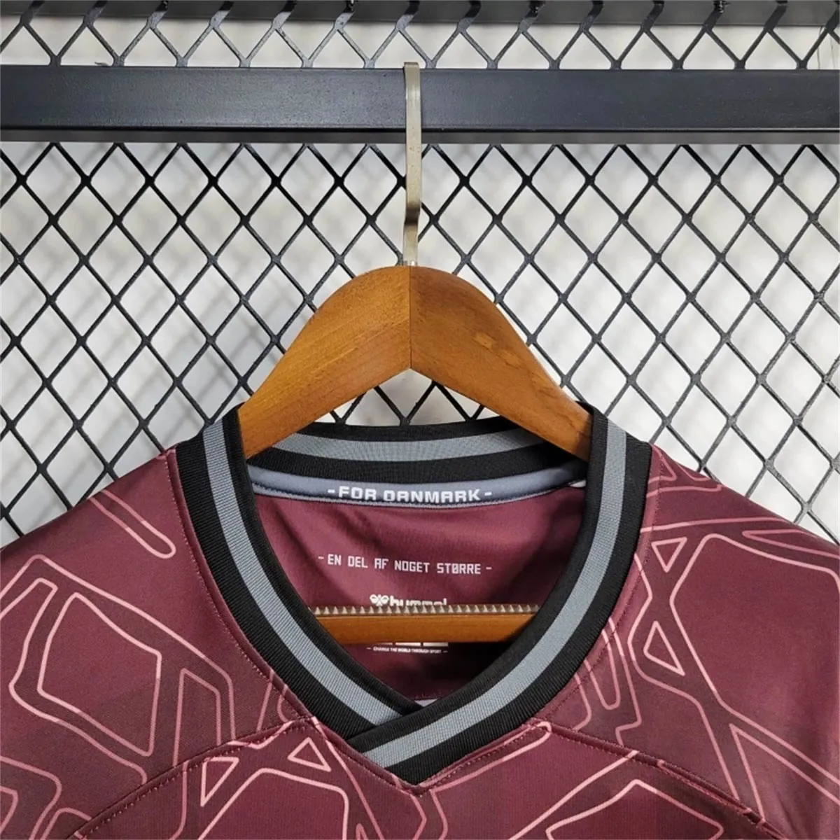 2024 Denmark Hummel x Halo Special Edition Shirt Football Apparels Soccer AAAAJersey Yupoo 2