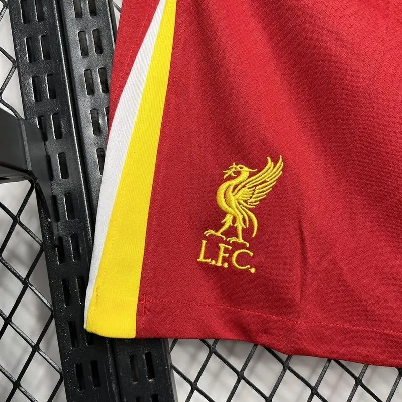 24-25 Liverpool Home Short Football Trousers Football AAAAJersey Yupoo S-2XL 5