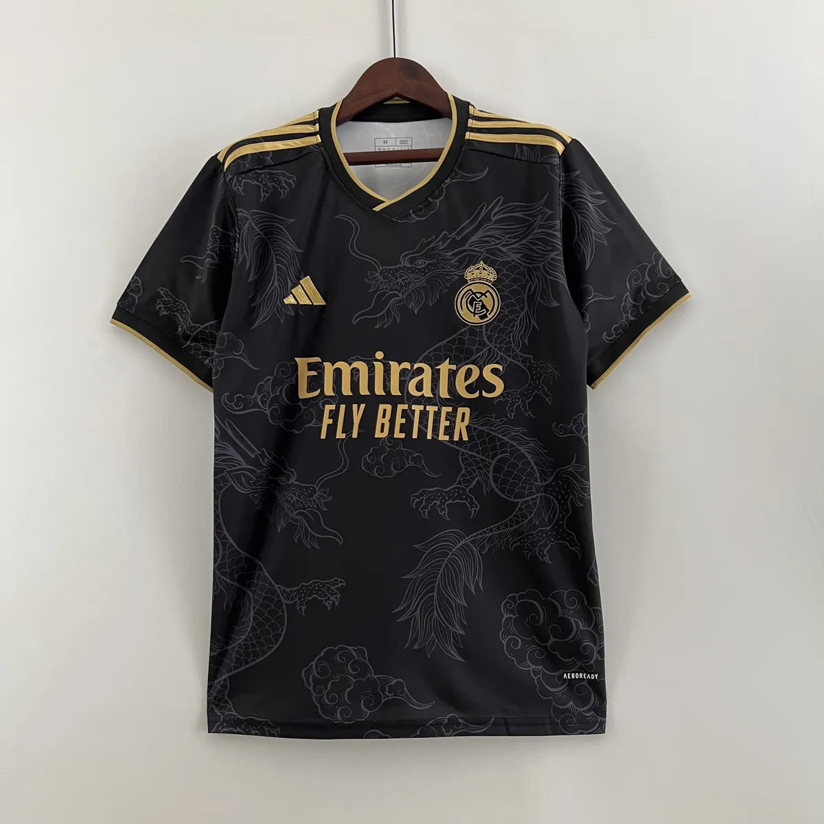 23-24 Real Madrid Special Edition Kit Black Dragon Shirt Soccer Jerseys Yupoo 9
