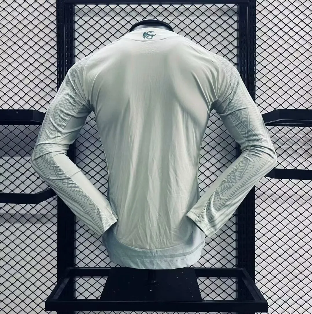 2024 Mexico Away Long Sleeve Kit Player Version Shirt Football AAAAJersey Yupoo 1