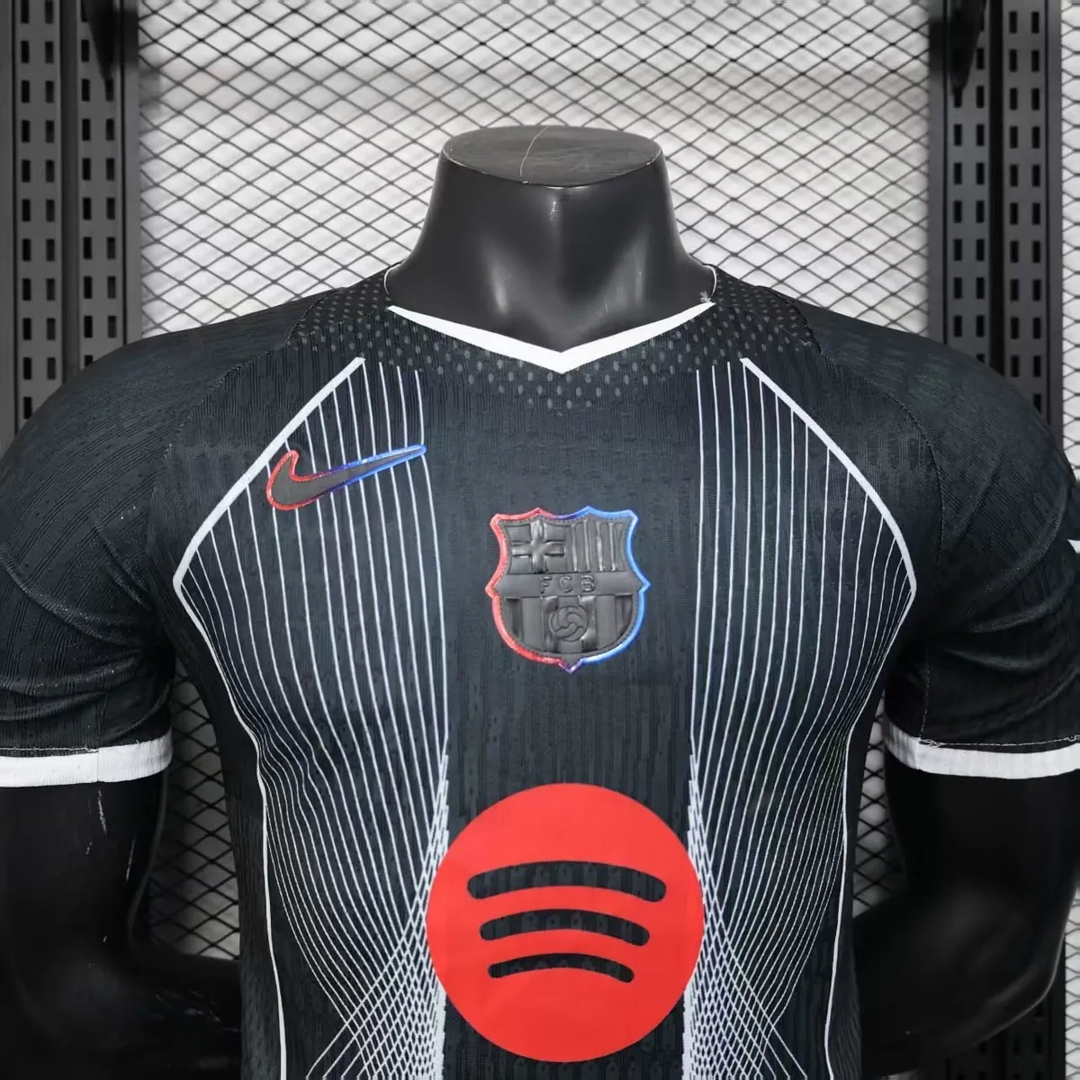 25-26 Barcelona Special Edition Black Kit Player Version Shirt AAAAJersey Yupoo 1