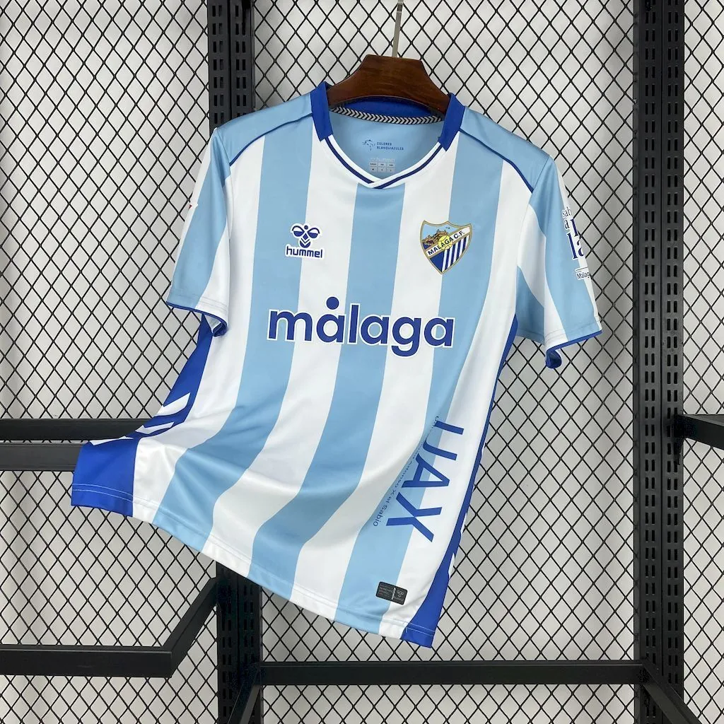 25-26 Malaga Home Shirt Football T-Shirt AAAAJersey Supply Yupoo 10