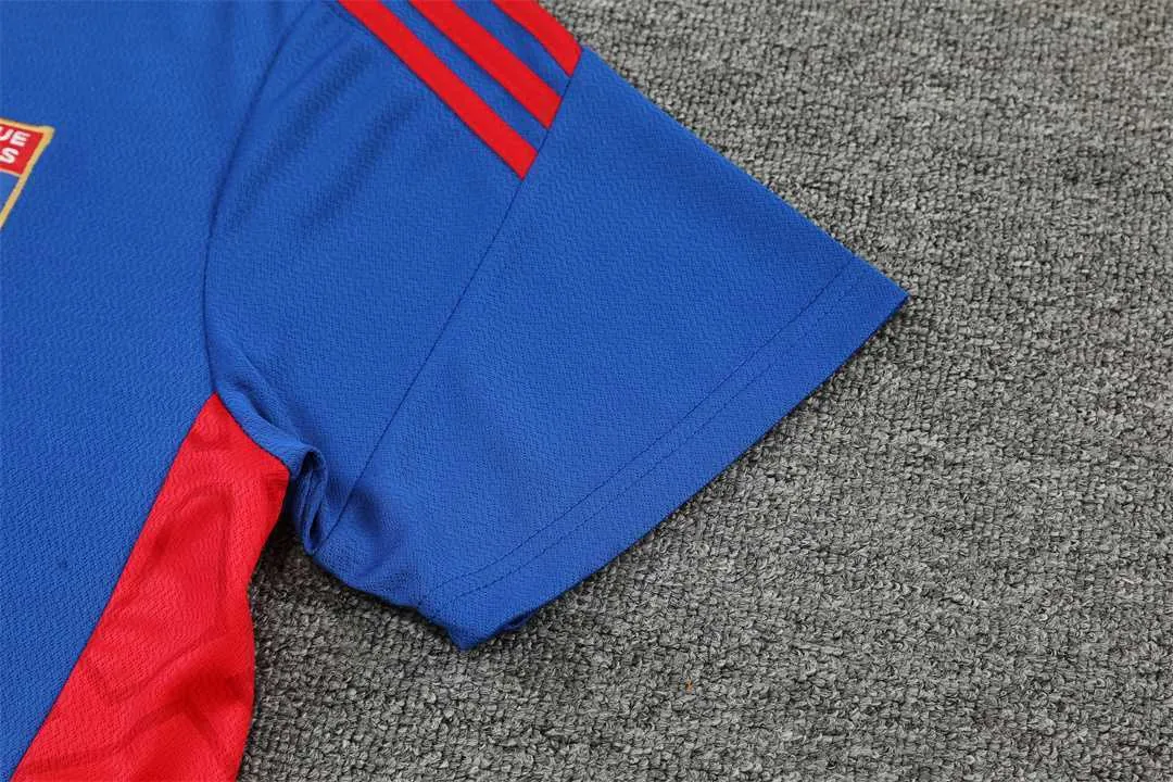 22-23 Lyon Training Suit Short Sleeve Kit Blue 13