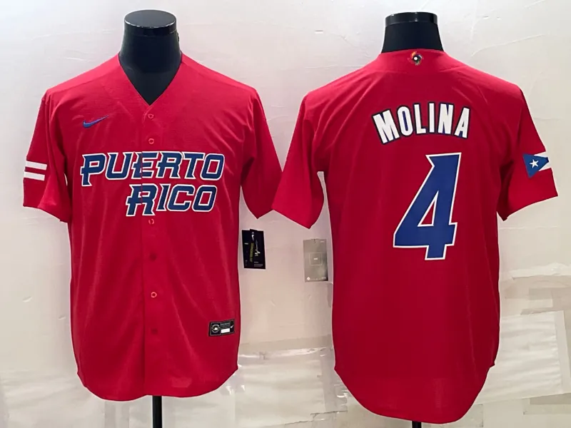 Puerto Rico 2023 World Cup Baseball Jerseys 30