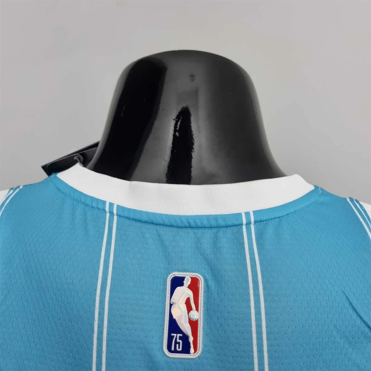 75th Anniversary Oubre jr.#12 Charlotte Hornets Blue NBA Jersey 1