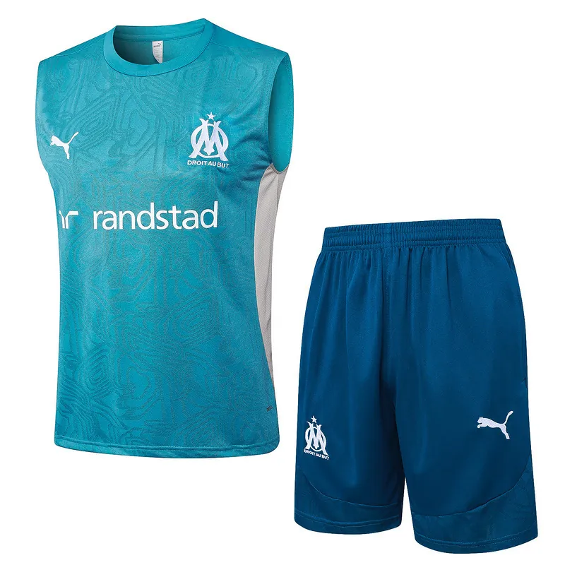 25-26 Marseille Training Vest Kit Soccer AAAAJersey Yupoo S-2XL 4
