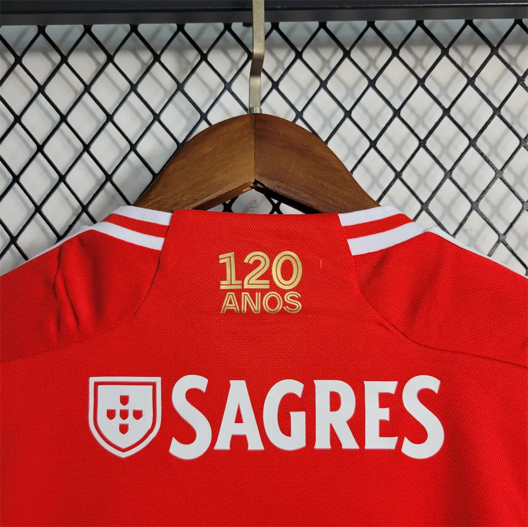 23-24 Benfica Home Kids Kits Football Jerseys Yupoo 1