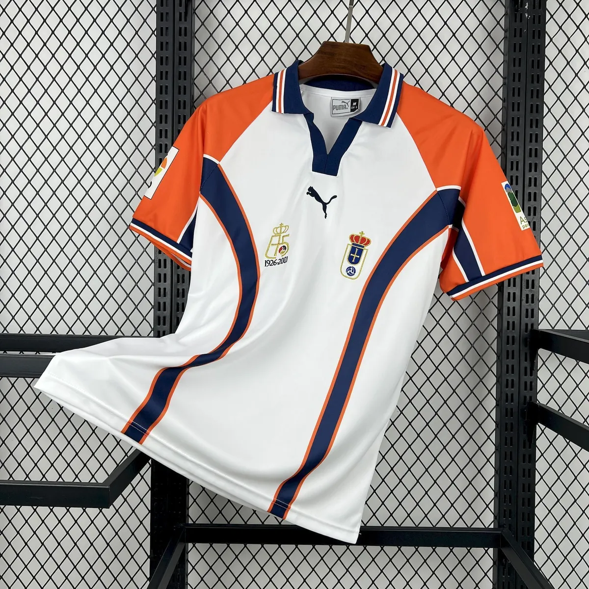 00-01 Real Oviedo Away Retro Kit Soccer T-Shirt Cheap AAAAJerseys Supply Yupoo 7