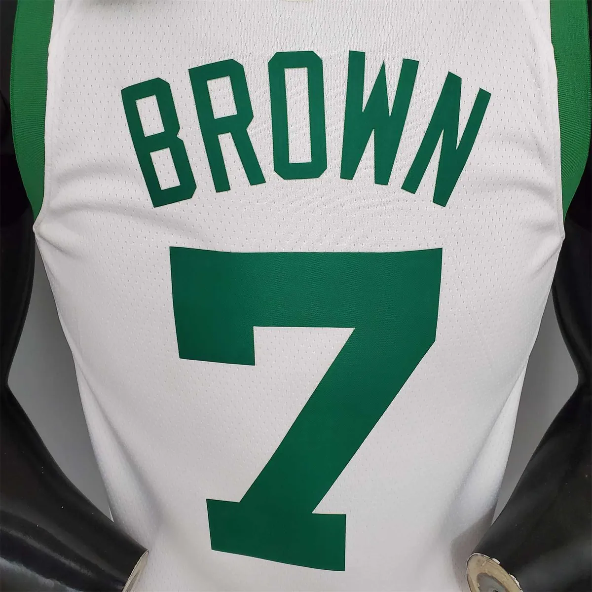 BROWN#7 75th Anniversary Celtics White 5