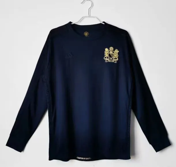 1968 Manchester City dark blue long sleeve 8