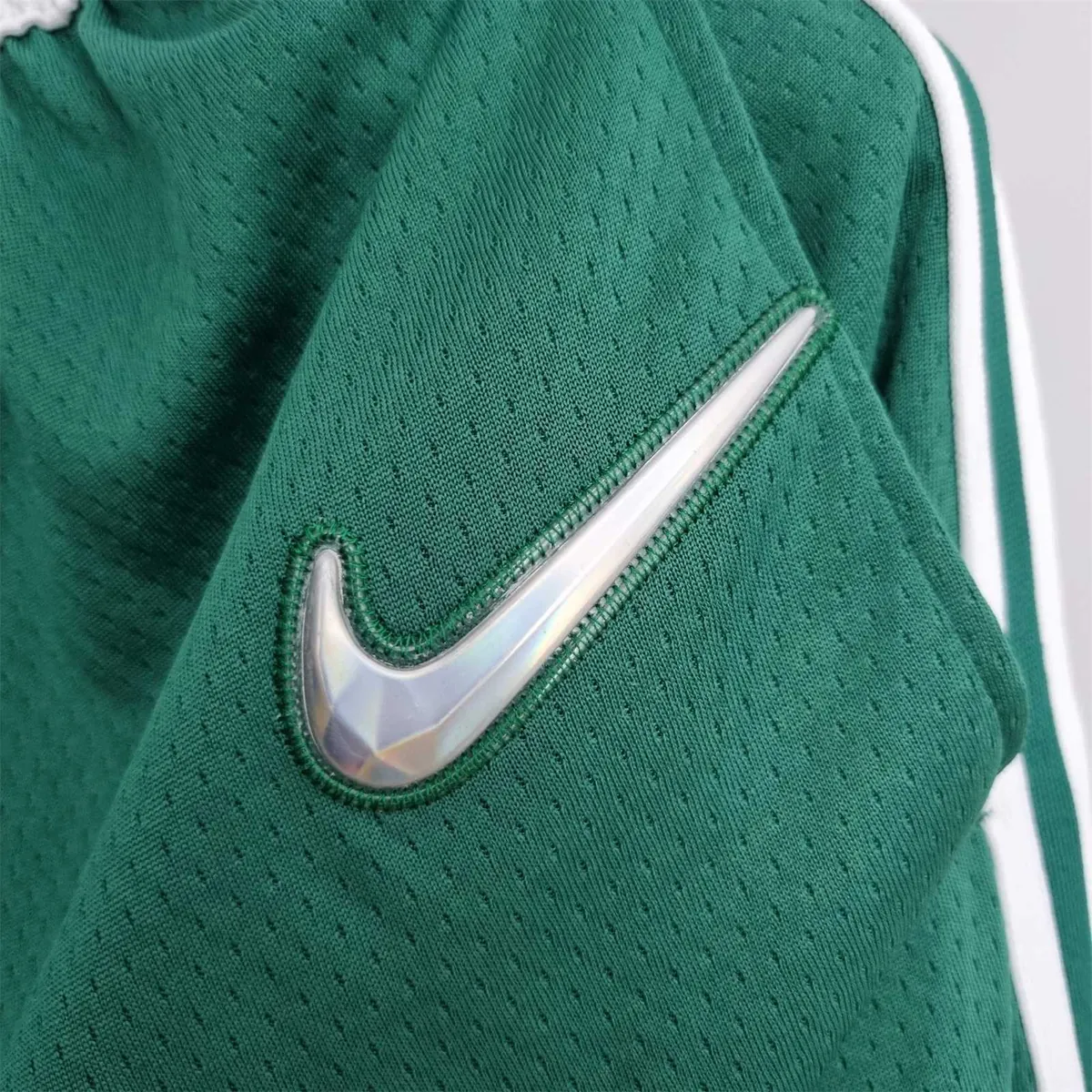 75th Anniversary Boston Celtics Green Shorts NBA 6