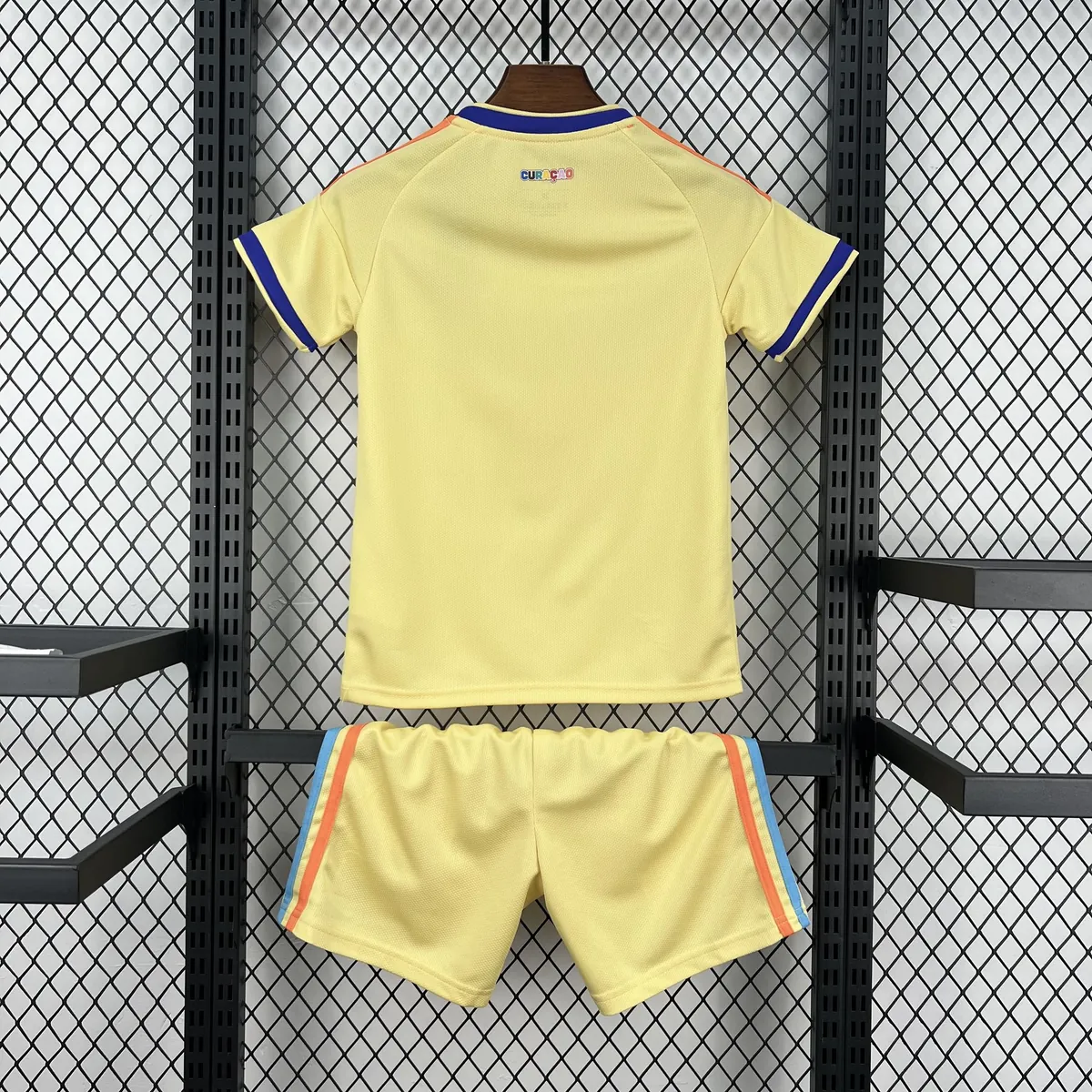 2026 World Cup Curaao Away Kids Kit Football Youth Apparels AAAAJersey Supply Yupoo 7 1