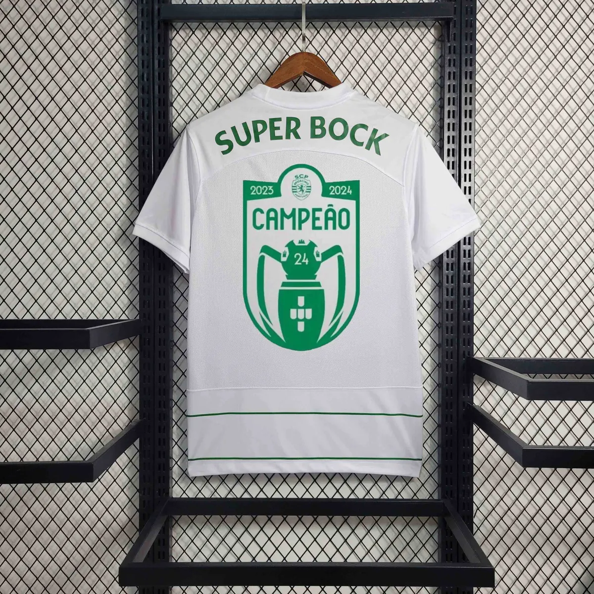23-24 Sporting Lisbon Away Kit with Champion Customization Football AAAAJersey Supplier 2
