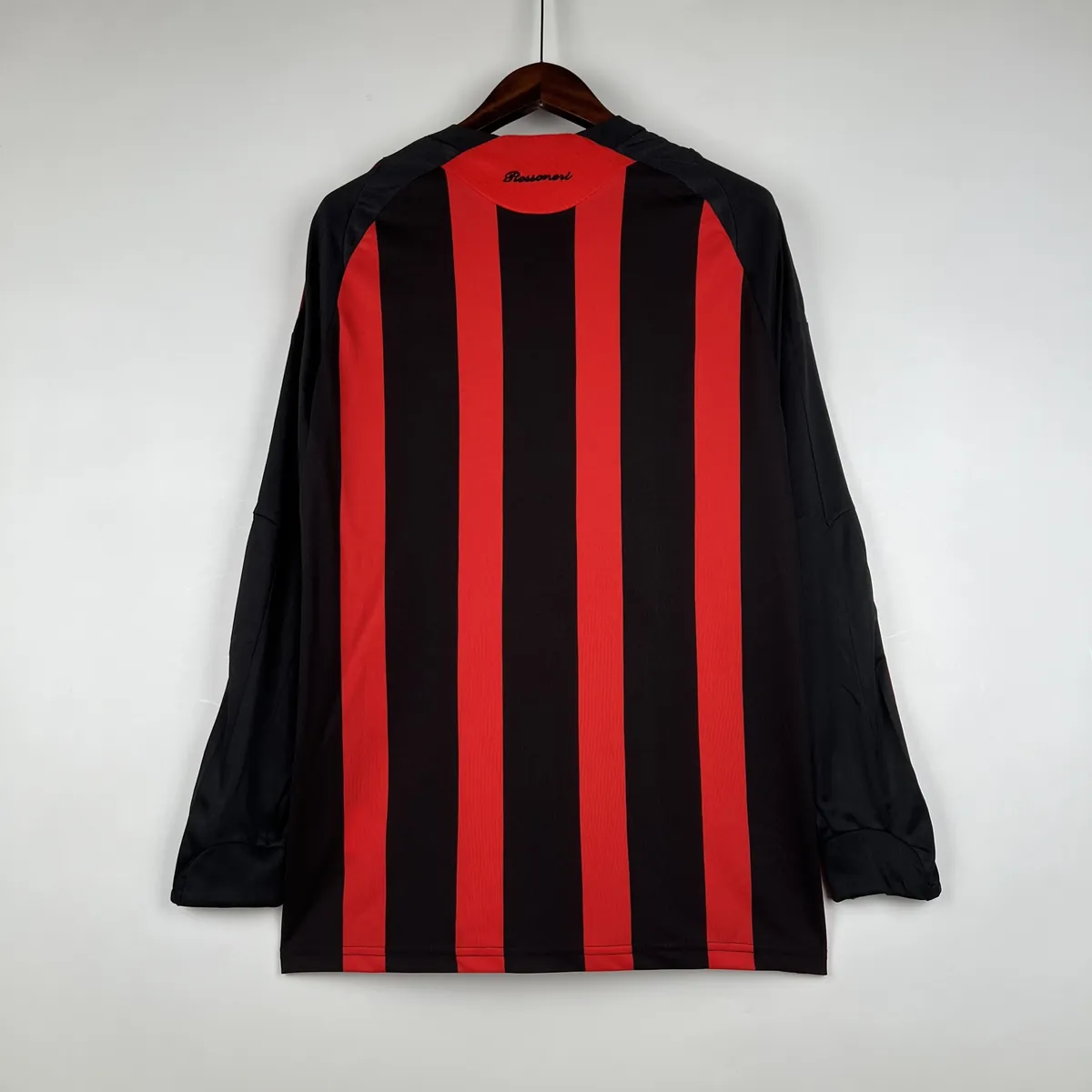 08-09 Retro long sleeve AC Milan Home S-XXL 4