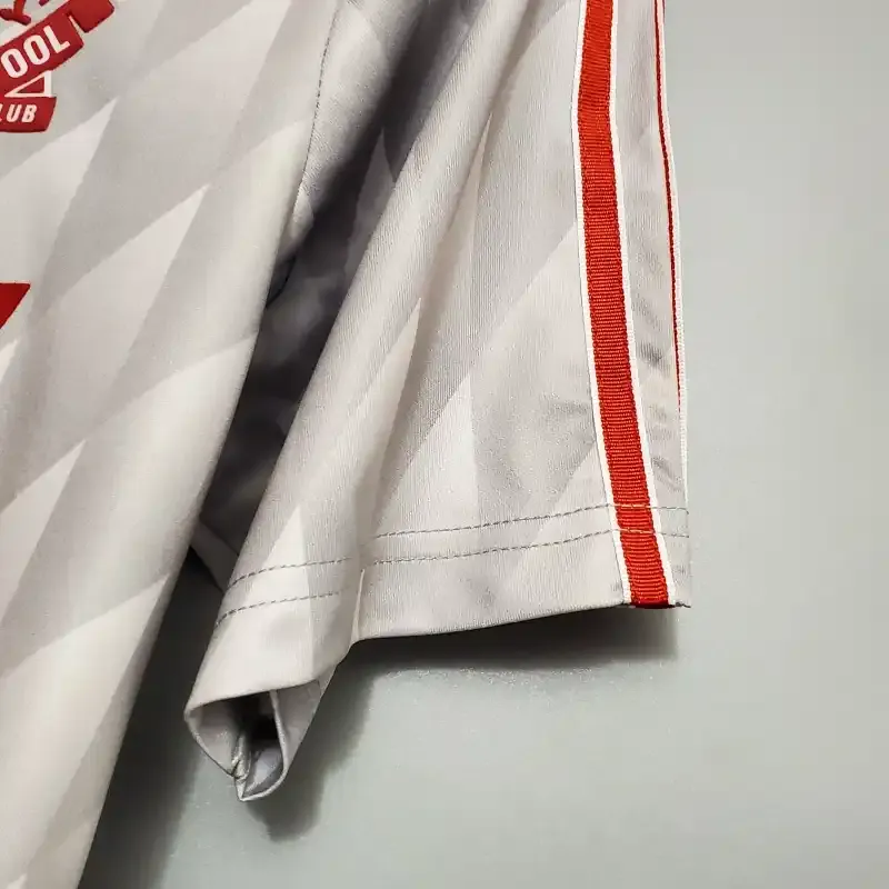89-91 Retro Liverpool Soccer Jersey Away S-2XL 5