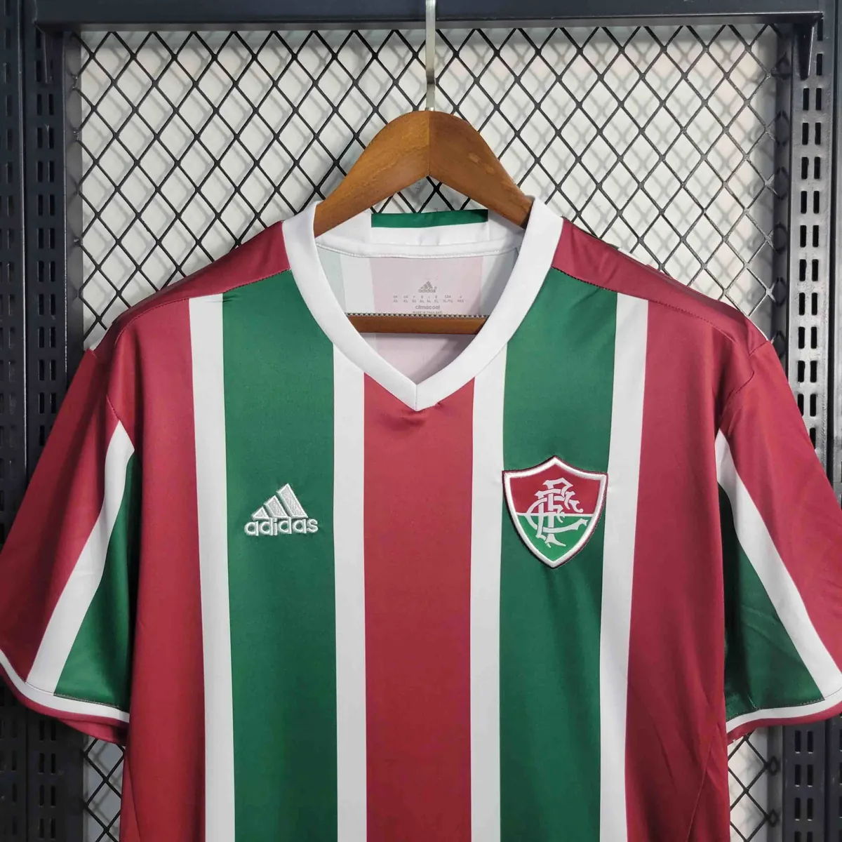 16-17 Retro Fluminense Home S-XXL Cheap Football Kit 4