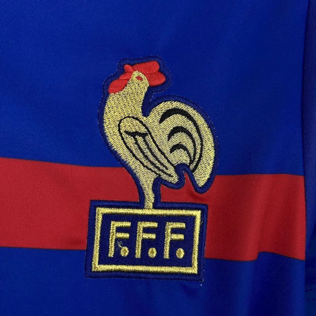 1984 France Home Retro Kit Vintage Shirt AAAAJersey Supplier Yupoo 2