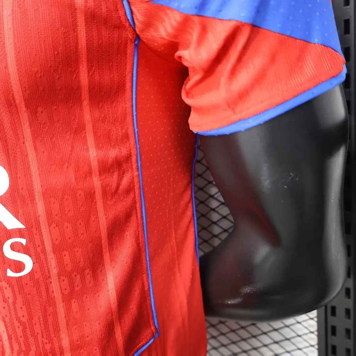 25-26 PSG Third Away Kit Player Version Red Summer Sports Shirts AAAAJersey Dropship Yupoo 5
