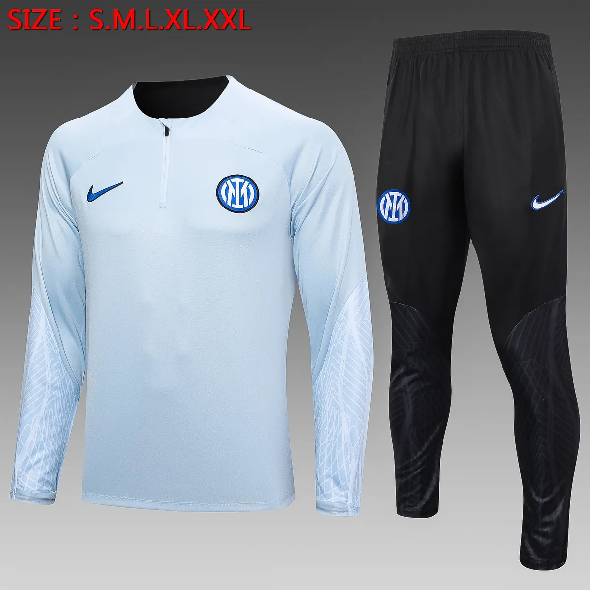 23-24 Inter Milan Long Sleeve Training Suit Yupoo 2
