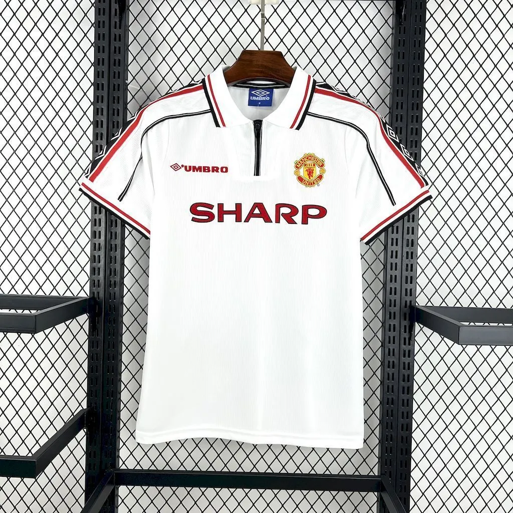 98-99 Manchester United Commemorative Retro Kit Vintage T-Shirt Soccer AAAAJersey Yupoo 8