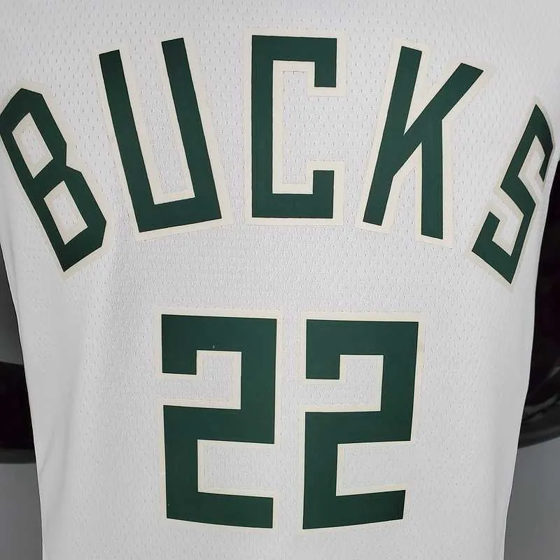 2021 MIDDLETON#22 BUCKS Home White 7