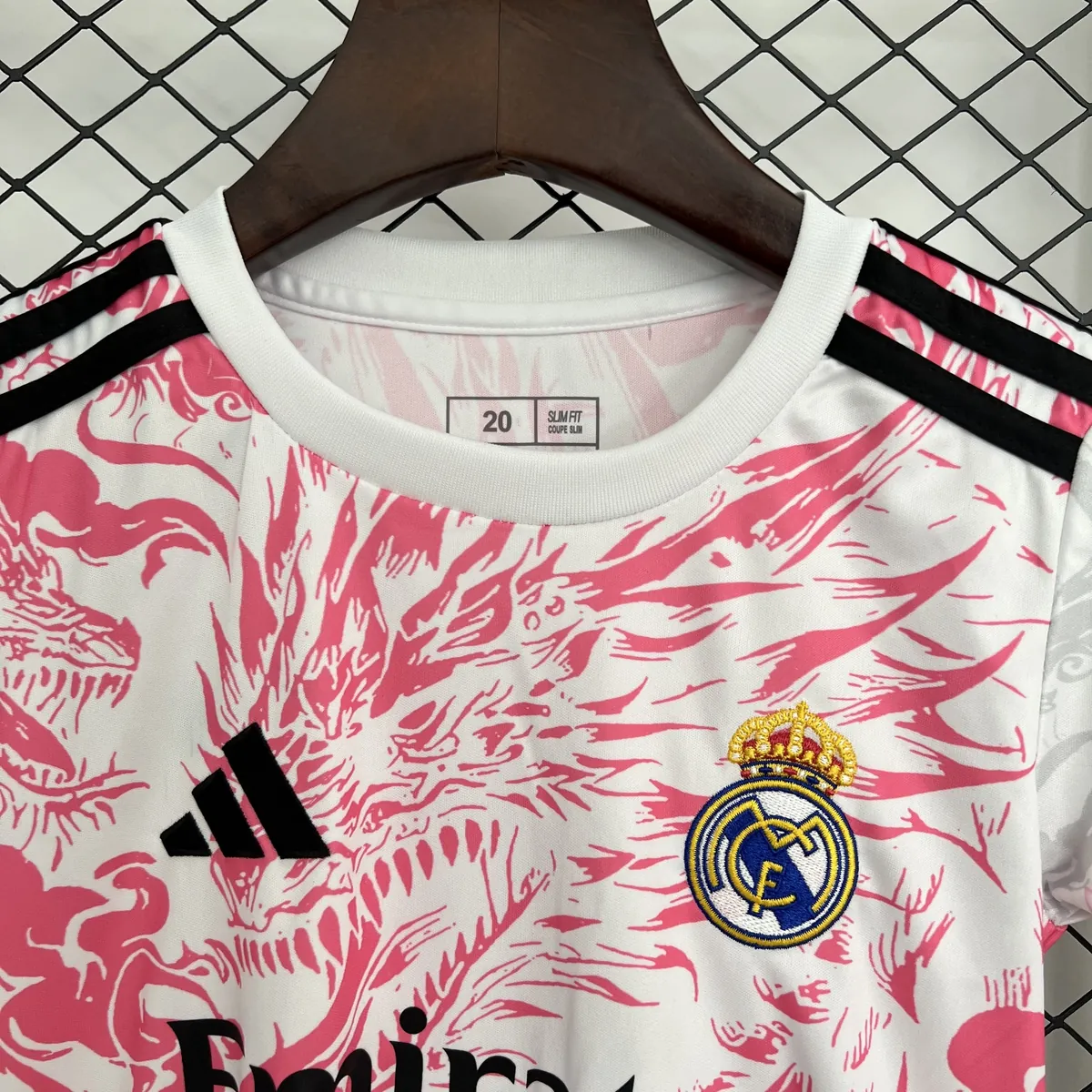 25-26 Real Madrid Special Edition Kids Kit Youth Futbol Dragon Pattern Set AAAAJersey Supply Yu 1