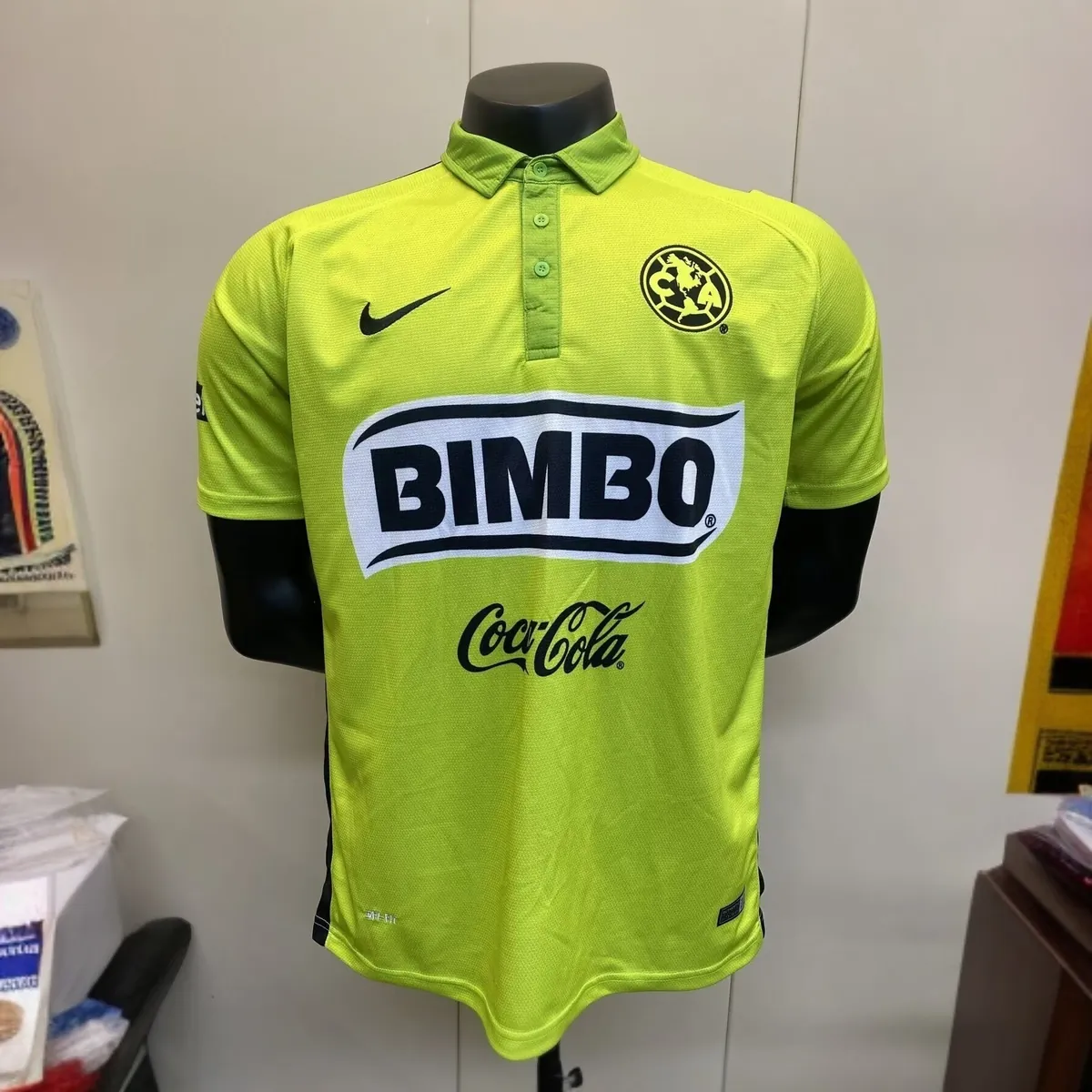14-15 Club America Third Retro Kit Green Vintage Shirt Soccer Jerseys Yupoo 2