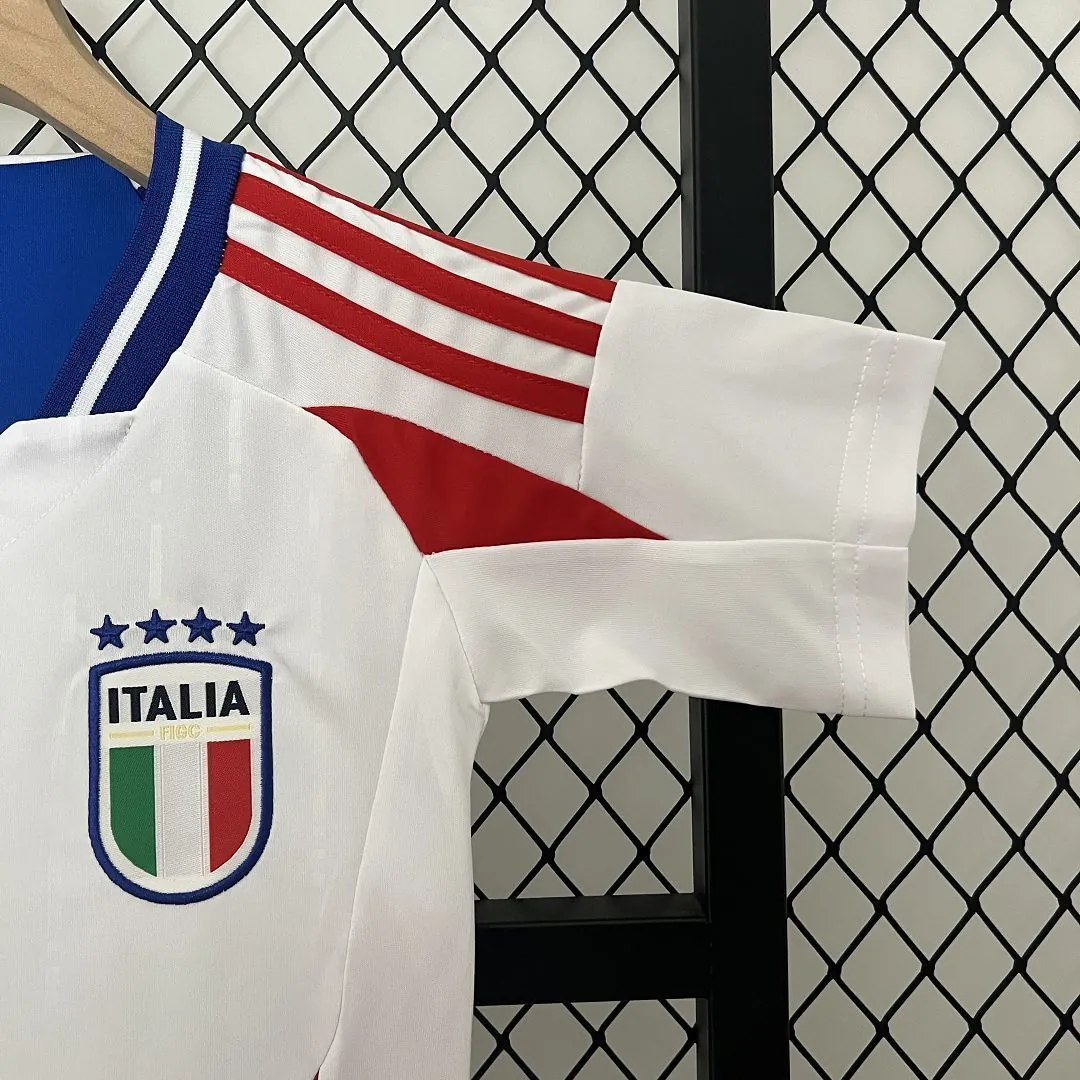 2024 Italy Away Kid Kits Children Sets Jersey Supplier Yupoo 6