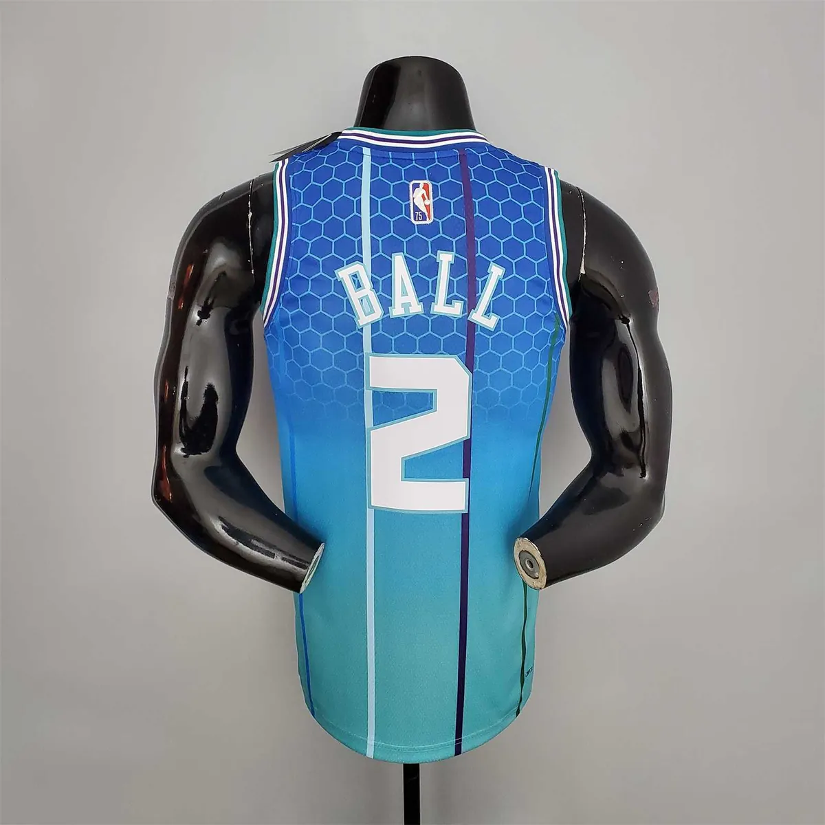 2022 BALL#2 Hornets City Edition Blue 3