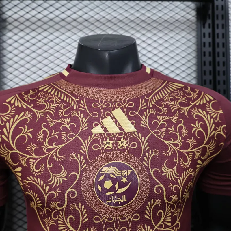 25-26 Algeria Red Special Edition KIt Player Version Shirt AAAAJersey Wholesale Yupoo 3