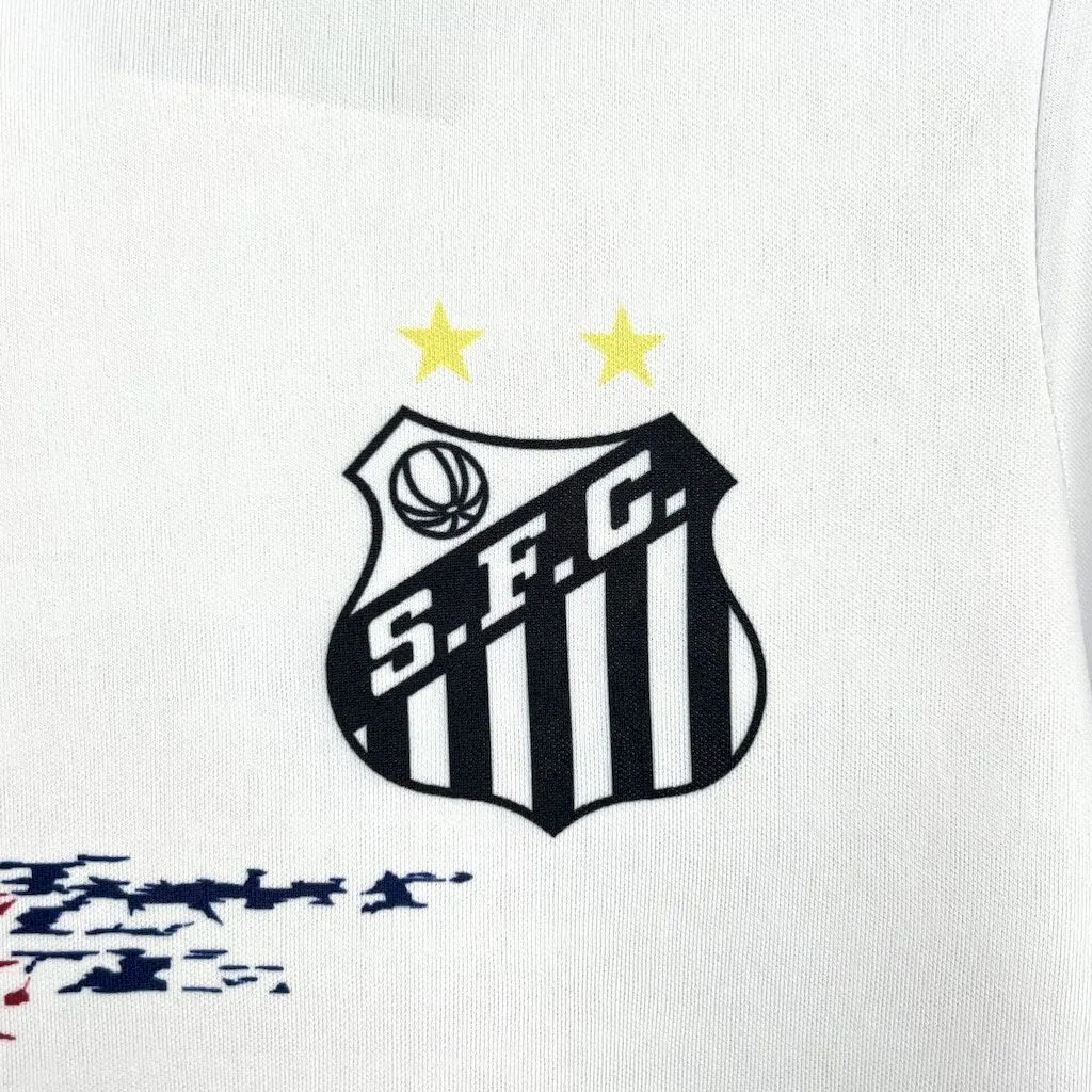25-26 Neymar Jr Exclusive Edition Barcelona-Santos Shirt Football Uniform AAAAJersey Wholesale 1