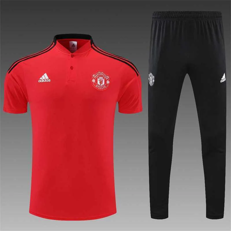 Manchester United Polo red crew neck 8