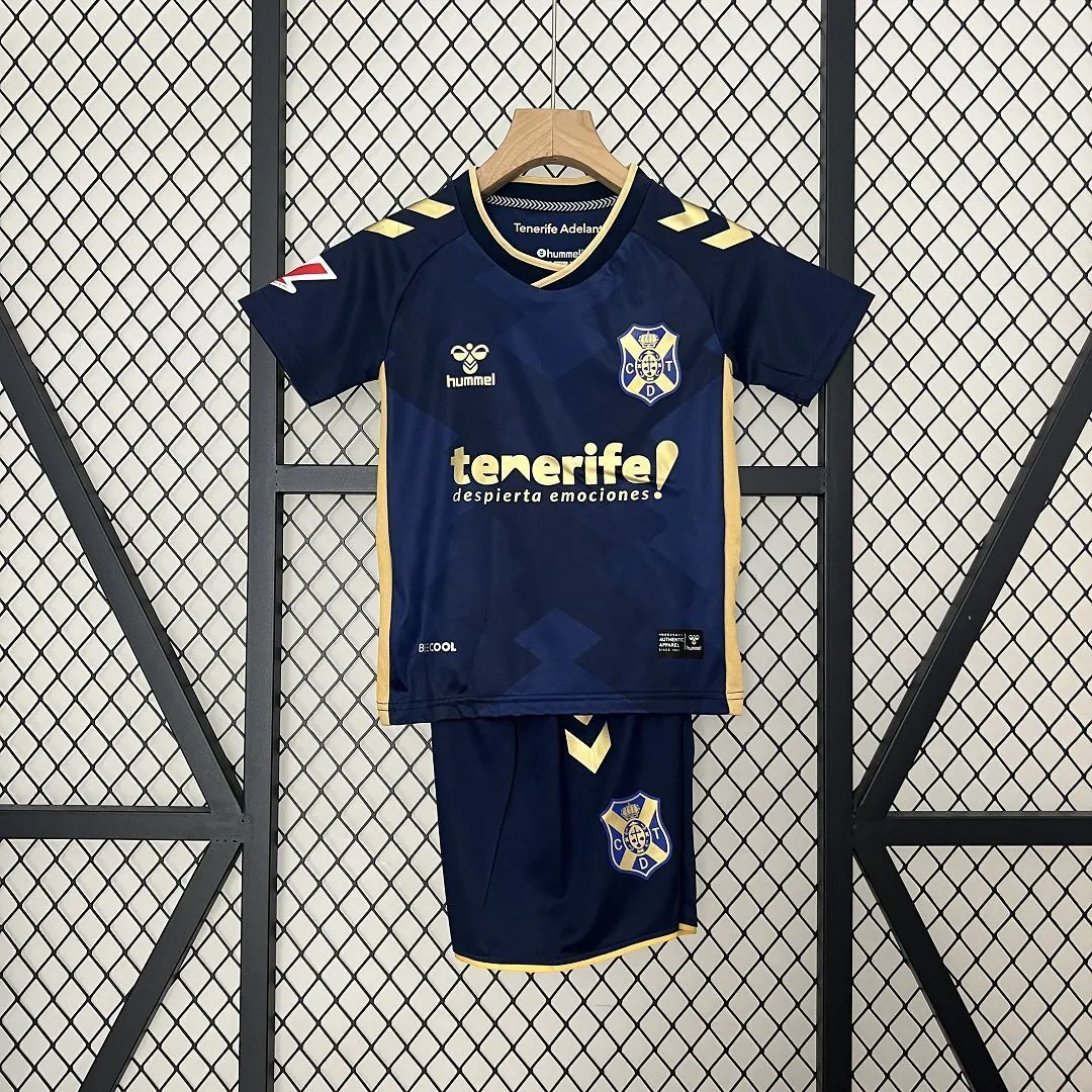 24-25 Tenerife Away Kid Kits Youth Apparels Football AAAAJersey Yupoo 10