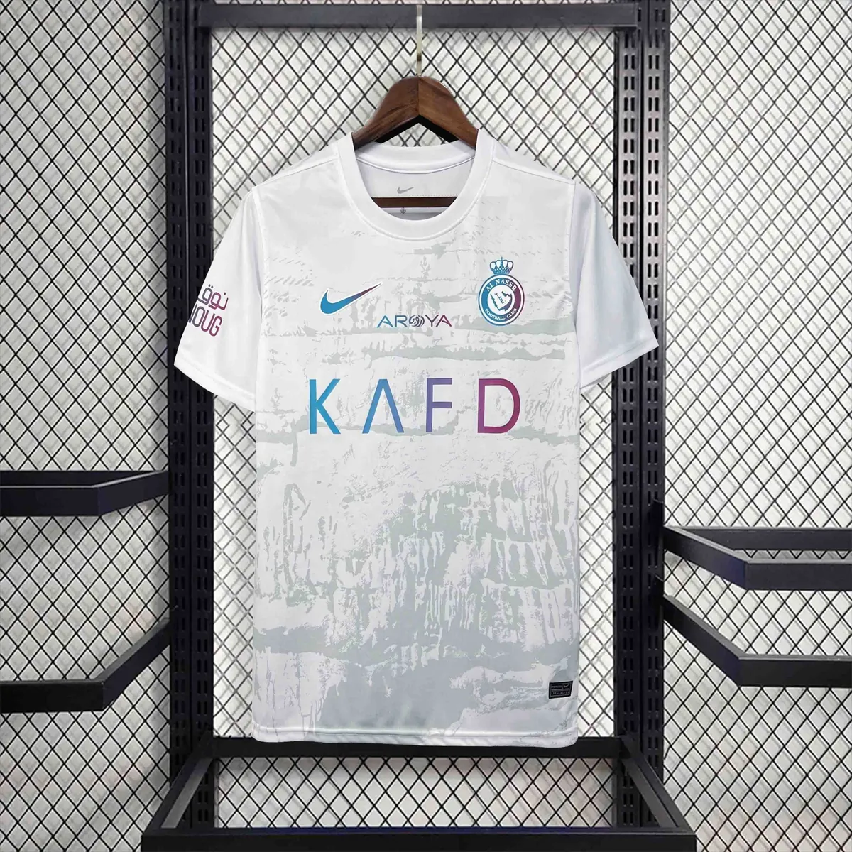 23-24 Al-Nassr third away white jersey Best Soccer Jersey 12