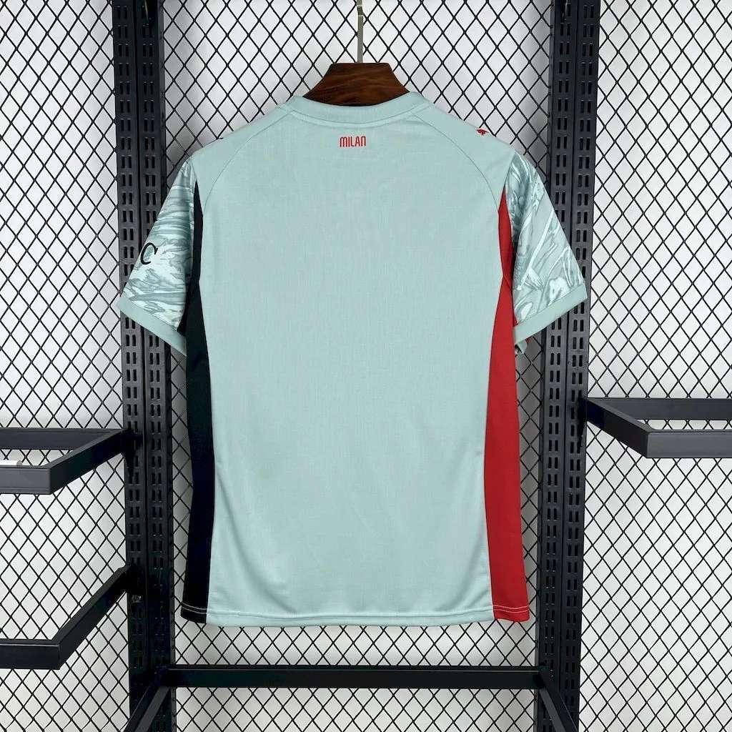 25-26 AC Milan Grenn Goalkeeper Kit Football T-Shirt AAAAJersey Supply Yupoo 3