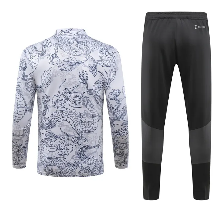 23-24 Real Madrid Long Sleeve Kits Dragon Special Training Suits Soccer Jerseys Yupoo 3