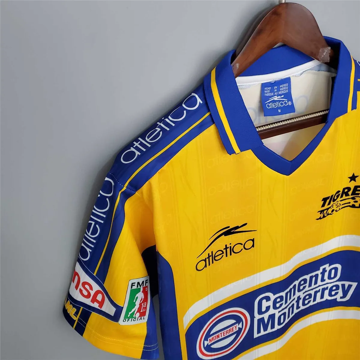 99-00 Tigres UANL Home Retro Kit Soccer Jerseys Yupoo 6