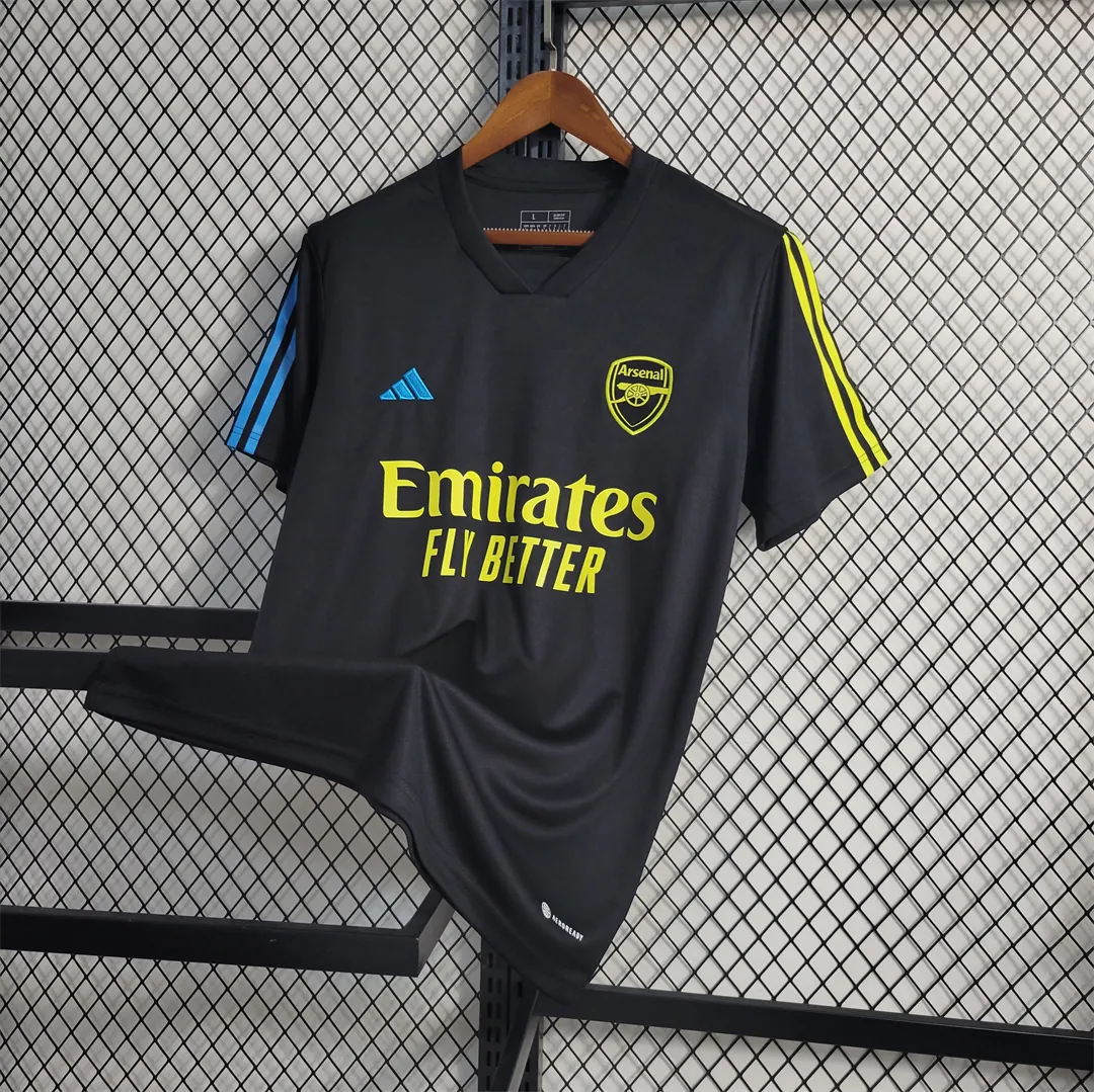 23-24 Arsenal Black Training Shirt 4