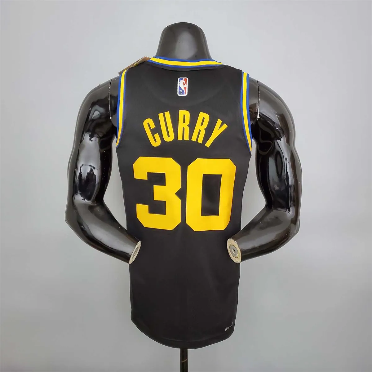2022 75th Anniversary Curry #30 Warriors City Edition Black 6