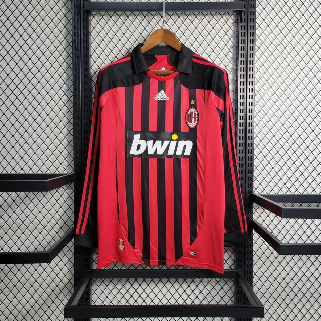 07-08 AC Milan home long sleeve 10