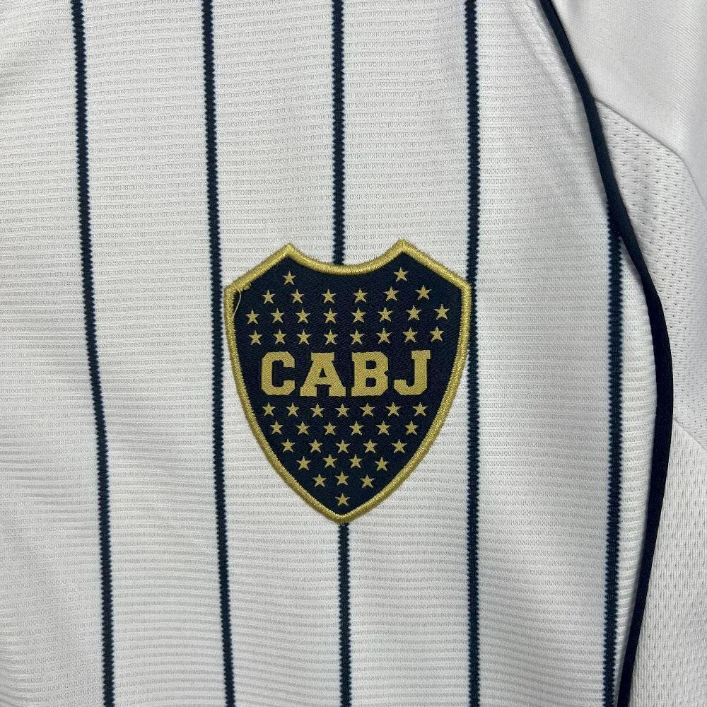 25-26 Boca Juniors White Kit Football T-Shirt AAAAJersey Supply Yupoo 3